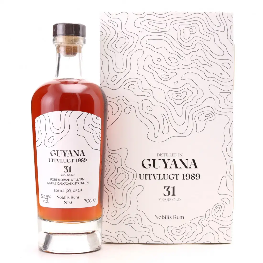 Bottle of Nobilis Uitvlugt (Port Mourant) No. 6 1989