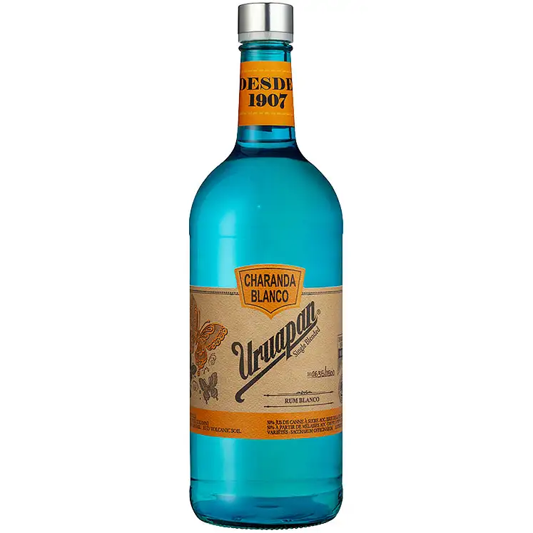 Bottle of Charanda de Uruapan Charanda Blanco