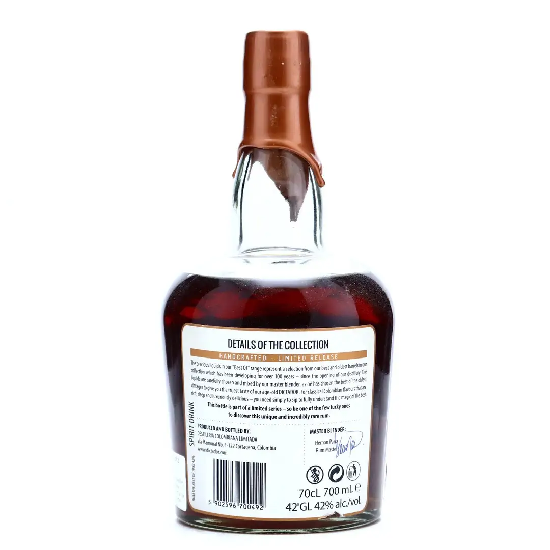 Image haute résolution de Dictador Best  of 1982