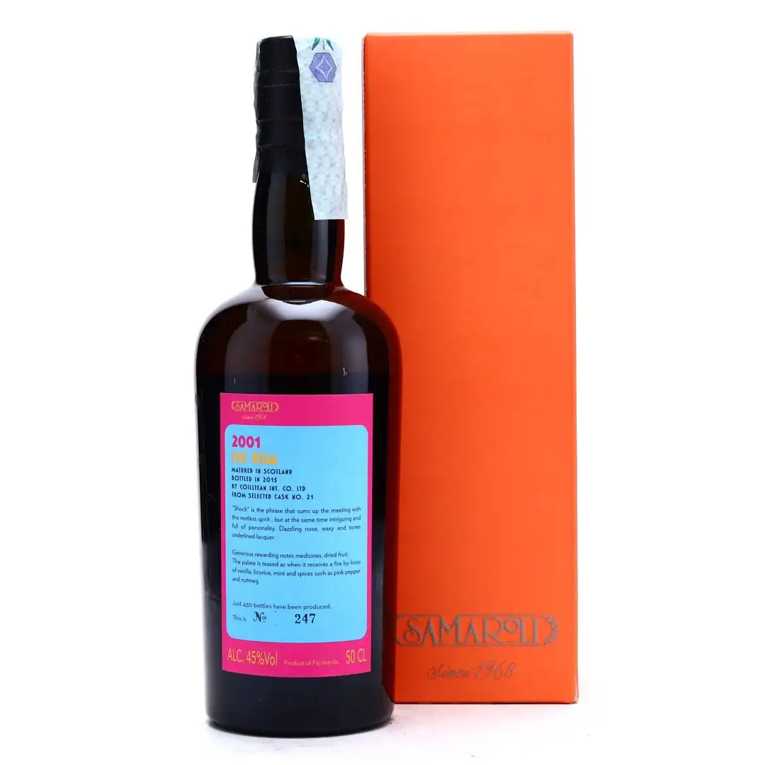 High resolution image of Samaroli South Pacific Fiji Rum 2001