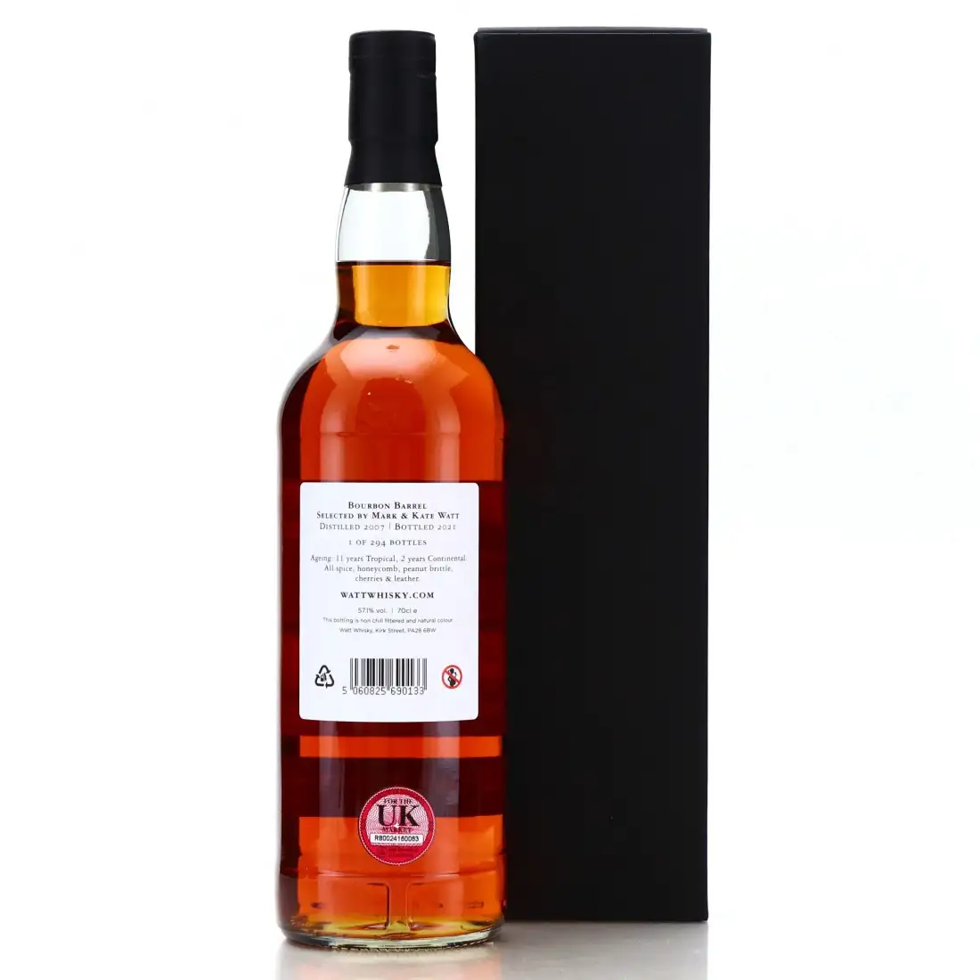 High resolution image of Watt Rum Foursquare Barbados Rum 2007