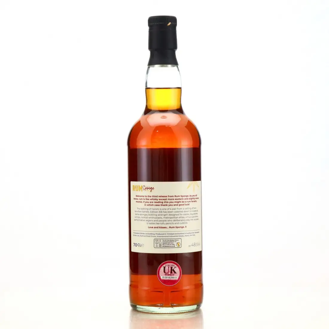 High resolution image of Caroni Rum Sponge 1997