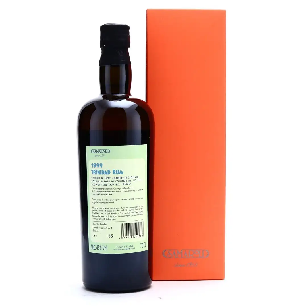 Image haute résolution de Samaroli Trinidad Rum 1999
