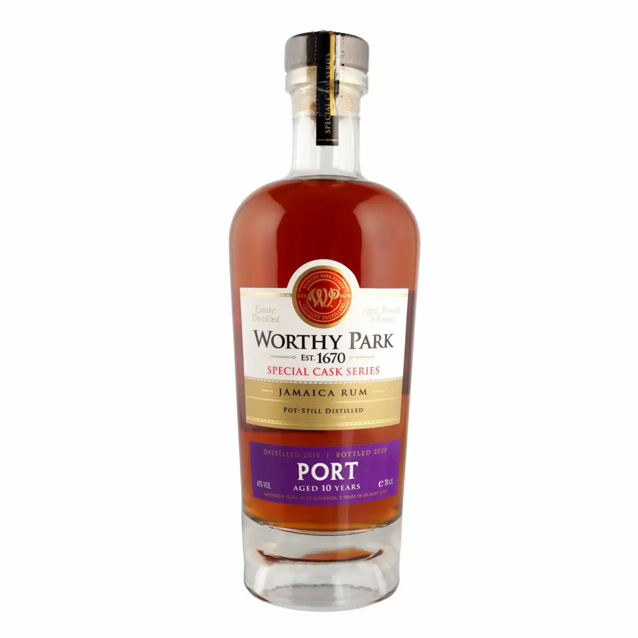 Bottle of Worthy Park Special Cask Series Port 2010