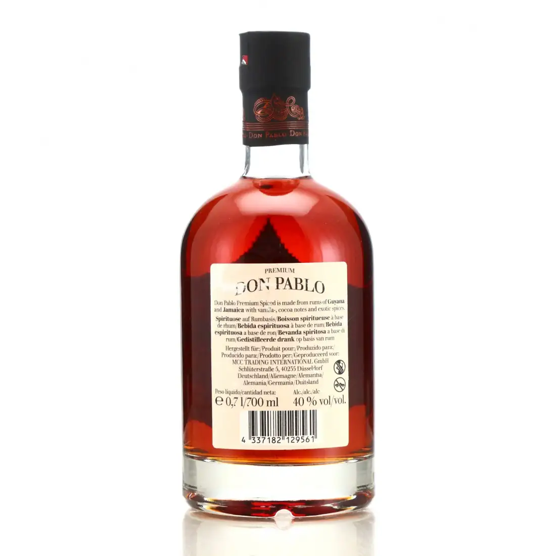 High resolution image of Don Pablo Premium Spiced