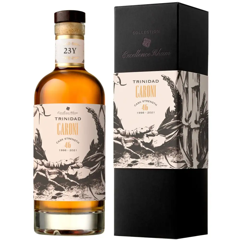 Bottle of Excellence Rhum Caroni 1998