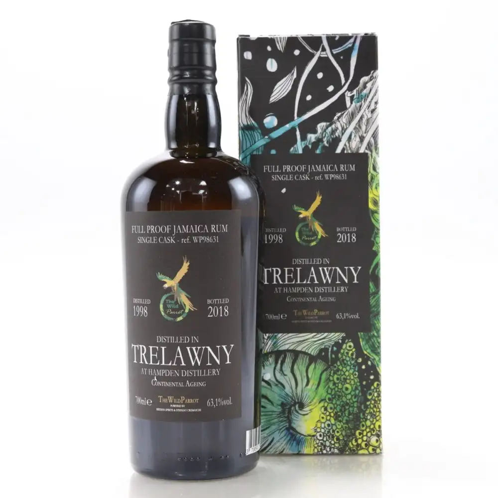 Bottle of The Wild Parrot Hampden Trelawny HLCF 1998