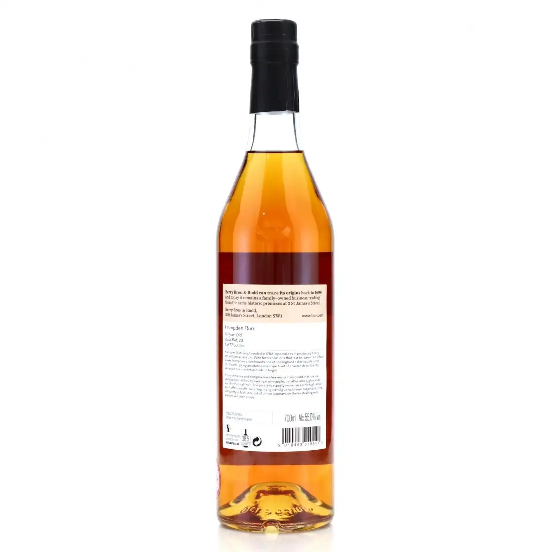 Image haute résolution de Berry Bros &amp; Rudd Hampden 17-Year-Old LROK 2000
