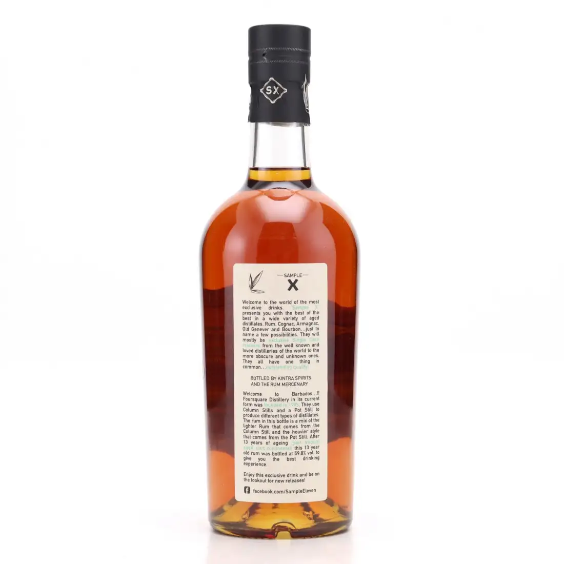Image haute résolution de The Rum Mercenary &amp; Kintra Foursquare Sample X Foursquare Distillery 2007