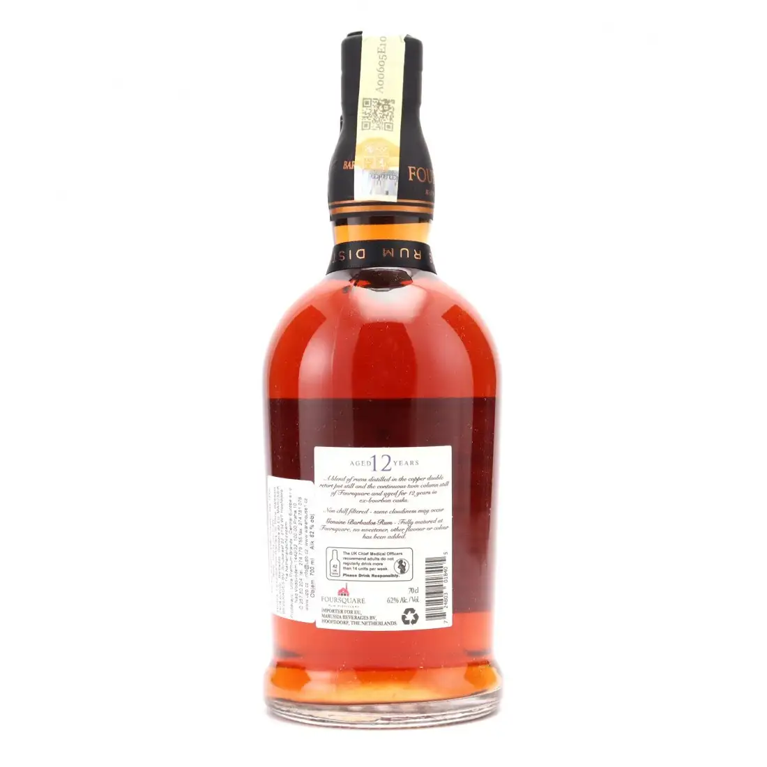 Foursquare Private Cask Selection (Warehouse #1) 70cl bottle — view 2