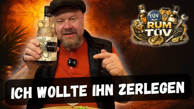 Kraken Black Spiced Rum 70cl bottle — Video-Review ansehen (Rum-Schnacker)