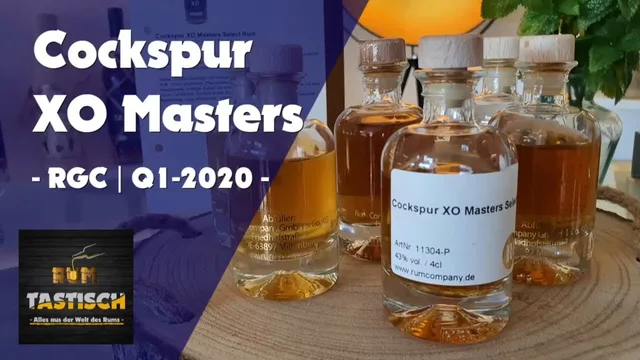 #4: Cockspur XO Masters Select Rum | Rum-Tasting 🥃 [RGC/Q1-20] | Rum Genießer-Club - Rum Company