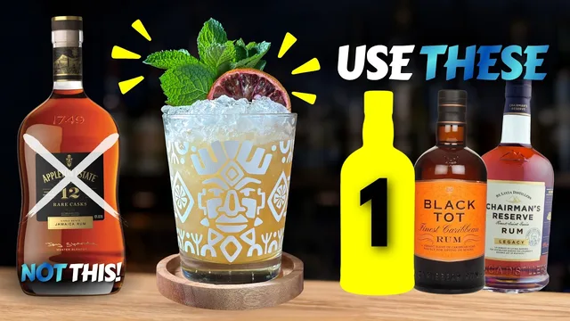 TOP 5 Rums that make a BETTER Mai Tai than APPLETON!