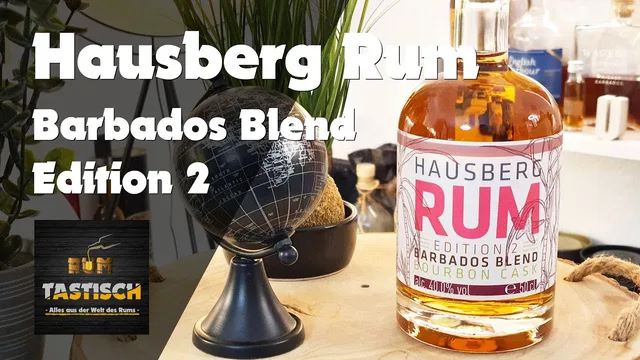 Hausberg Rum Edition 2 Barbados Blend 40% | Rum-Info & Tasting 🥃 Ein meisterlicher Blend aus Bremen