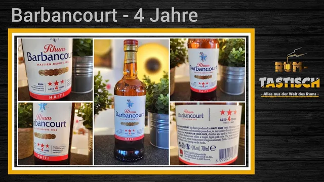 Barbancourt Rhum Three Stars 4 Jahre - 43% Vol. 🥃 Der Geheimtipp aus Haiti!