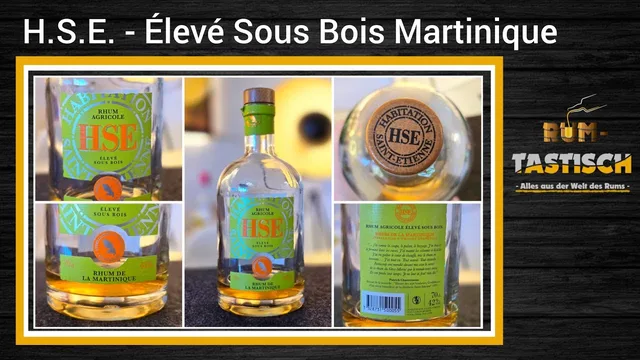 H.S.E. Rhum Agricole Martinique Élevé Sous Bois 42 % Vol. 🥃 Günstig & lecker?