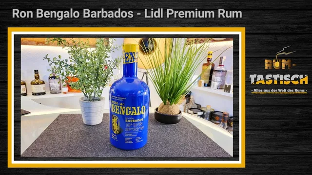 Lidl's Ron Bengalo Barbados Rum 40% Vol | Rum-Info & Tasting 🥃 Wie schmeckt der blaue Lidl Rum?