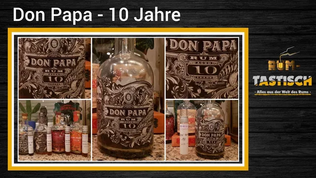 Don Papa Rum 10 Jahre - 43% 🥃 Trink dich durch zehn Jahre Reife!