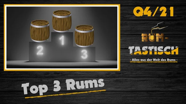 Top 3 Rums Q4/2021 aller meiner Beiträge & Live-Talk 🥃 Rum-Tasting #Rumstreamen