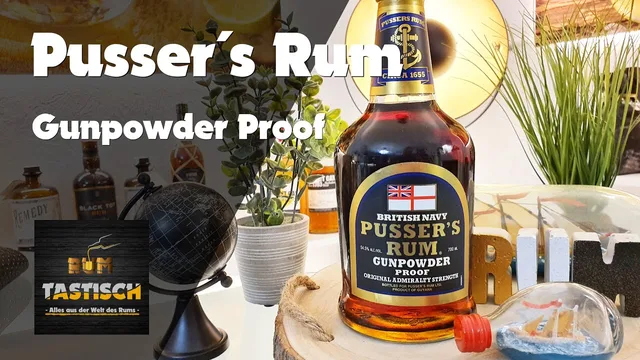Pusser´s British Navy Rum - Gunpowder Proof 54,5% | Rum-Info & Tasting 🥃 Original Admiralty Strenght