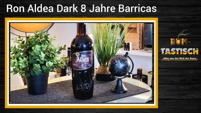 Ron Aldea Dark 8 Jahre Barricas 40% 🥃 Die Überraschung von den Kanaren