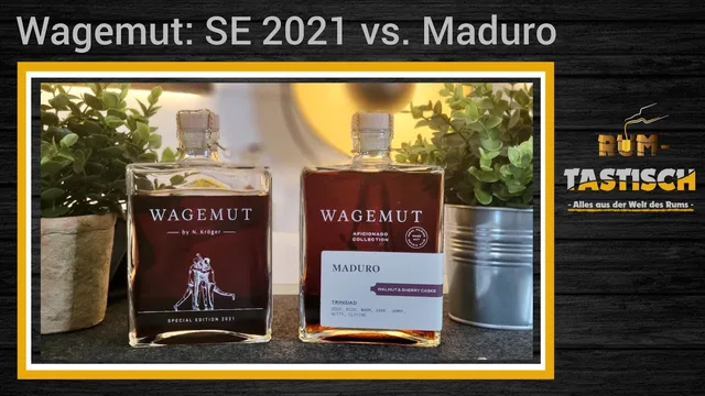 Wagemut Maduro vs. Wagemut Special Edition 2021 🥃 Einer besser als der Andere? (Aficionado-Serie)