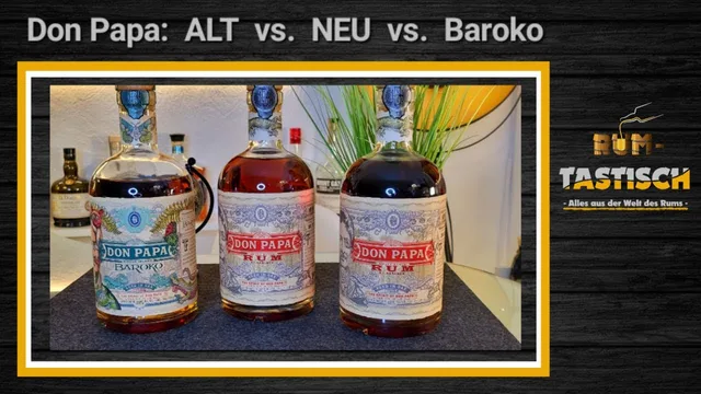 Don Papa Test: ALT vs. NEU vs. Baroko