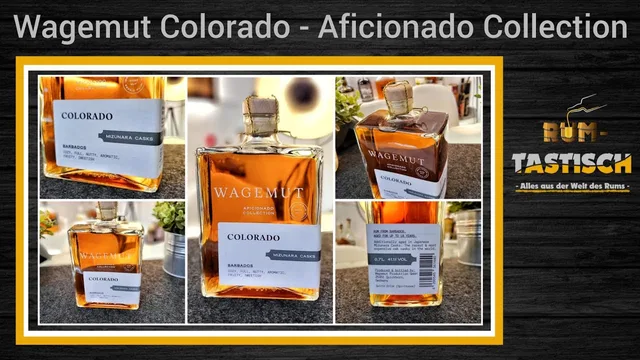 Wagemut Aficionado Collection Colorado Rum - 41,1% Vol. 🥃 Das perfekte Pairing für Rum & Zigarre