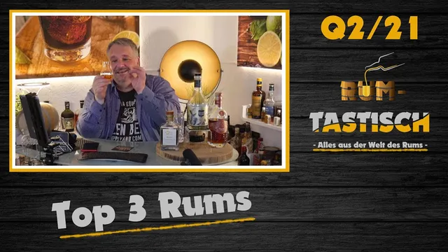 Top 3 Rums Q2/2021 aller meiner Beiträge & Live-Talk 🥃 Rum-Tasting #Rumstreamen