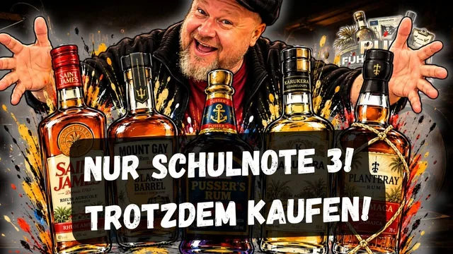 🎓 5 Rums bis 30€: Nur Note 3 - und trotzdem würde ich jeden wieder kaufen | RUM FÜHRERSCHEIN