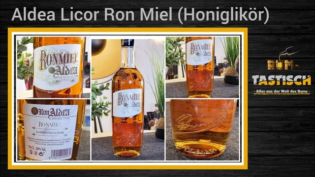 Aldea Licor Ron Miel (Honiglikör) 20% Vol | Info & Rumtasting 🥃🐝 Der süße Bruder des Ron Aldeas