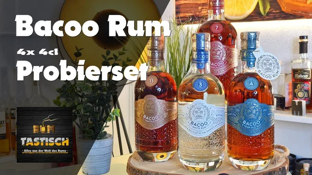 Das Bacoo-Probierset | Kaufempfehlung 🥃 Alle Bacoo Rums in einem praktischen Tastingset