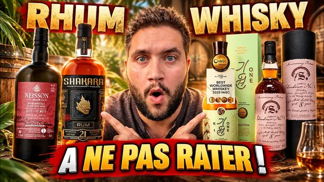 Nouveaux Rhum & Whisky à ne pas manquer ! Edition : Whisky Live 2026