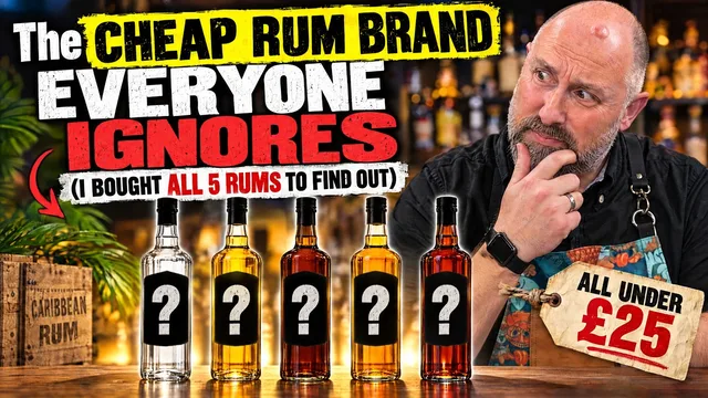 The Cheap RUM BRAND Everyone Ignores (I Bought All 5 RUMS To Find Out)