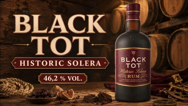 Black Tot Historic Solera Rum - 46,2 % Vol. 🥃  Wow! Dieser Rum hat mich überrascht! 
