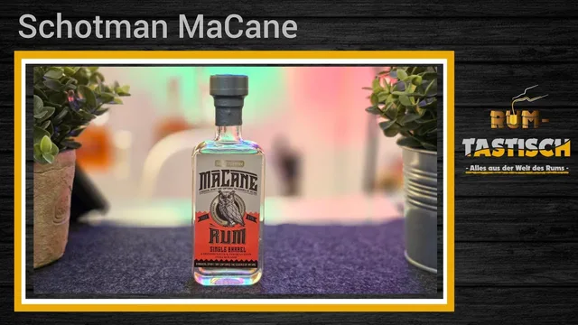 Schotman MaCane Rum No:1 - 57% Vol. 🥃 Kuba-Melasse, Dutch Power!