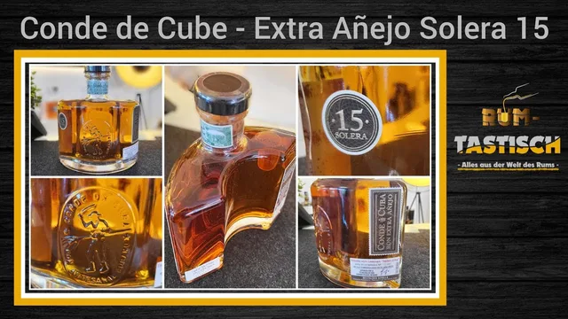 Conde de Cuba 15 Anos Rum - 38% Vol. 🥃 Ein Rum für wahre Kenner und Sammler!