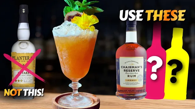 5 Rums to AVOID in this FAMOUS Rum Cocktail and 5 that are actually worth it!
