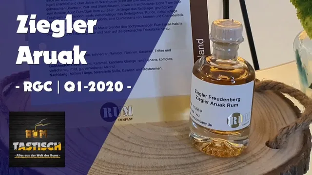 #3: Ziegler Aruak Rum | Rum-Tasting 🥃 [RGC/Q1-20] | Rum Genießer-Club - Rum Company
