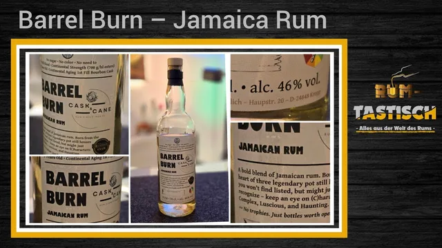 Barrel Burn – Jamaica Rum - 46% Vol. 🥃 So schmeckt ehrlicher Jamaica Rum ohne Zucker