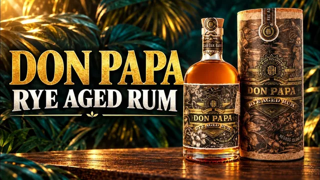 Don Papa - Special Rye Cask Rum - 45% Vol. 🥃 Rum mit einem Hauch von Whisky.