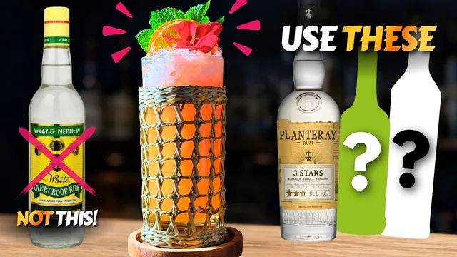 My TOP 5 Rums for the ULTIMATE Strawberry Rum Punch (and the 5 I'd never touch!)