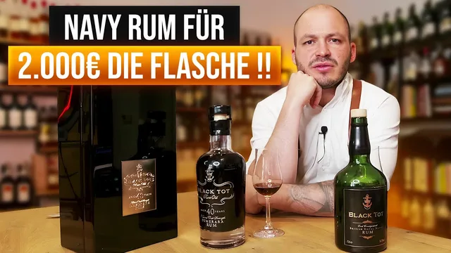 Elixir Distillers of London Port Mourant Black Tot Rum Demerara Aged 40 Years 1975 70cl bottle — Video-Review ansehen (Wagemut)