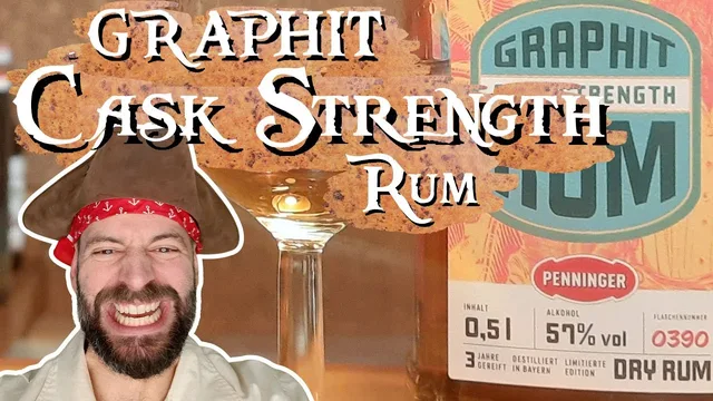 Penninger GRAPHIT Cask Strength Rum: 57 %-vol. Made in Bavaria