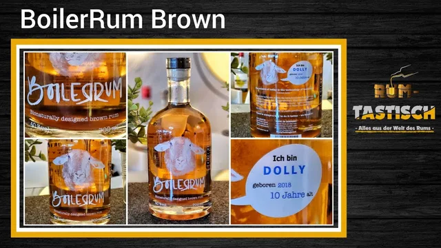 Boiler Rum Brown - 40% Vol. 🥃 Tradition trifft Technologie.