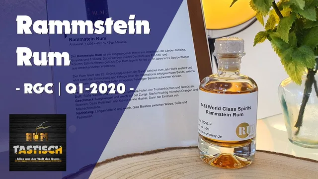 #1: Rammstein Rum | Rum-Tasting 🥃 [RGC/Q1-20] | Rum Genießer-Club - Rum Company