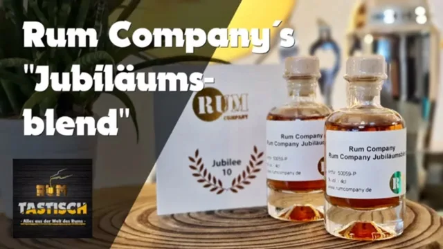 10 Jahre Jubiläumsblend (Rum Company) | Rum-Tasting 🥃 Das Beste aus karibischen Rumfässern