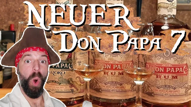 Don Papa Rum 70cl bottle — Video-Review ansehen (Rumperium)