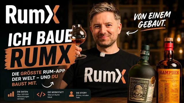Gründer-Video: Oliver stellt RumX und unseren YouTube-Kanal vor