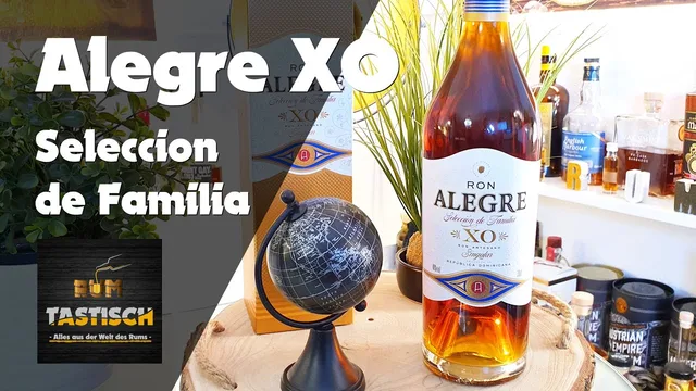 Alegre XO - Selección de Familia 40% | Rum-Info & Tasting 🥃 10 Jahre im Sherry-Fass